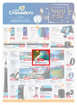 Cash Crusaders : Wish List (5 December - 24 December 2020), page 1