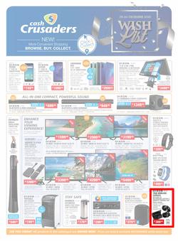 Cash Crusaders : Wish List (5 December - 24 December 2020), page 1