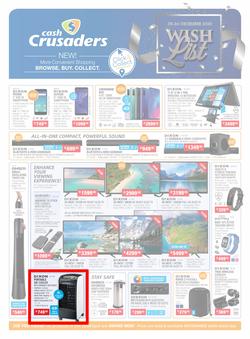 Cash Crusaders : Wish List (5 December - 24 December 2020), page 1