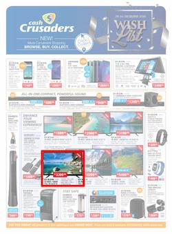Cash Crusaders : Wish List (5 December - 24 December 2020), page 1