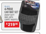 4 Piece Car Mat Set YS-013