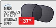Mesh Sunshades For Side Windows (Pair) LX-C002