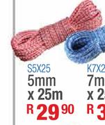 Beyer SKI Ropes 5mm x 25m S5X25