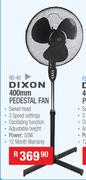Dixon 400mm Pedestal Fan RD-40