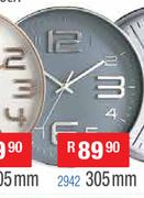 Wall Clocks 305mm 2942