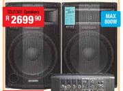 Dixon 15" DJ/PA Speakers(Pair) SDJ1501