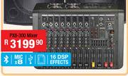 DXN Pro 8 Channel Powered Mixer With Bluetooth,8 Mic & Line Inputs,USB & SD Slots PX8-300