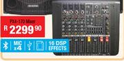 DXN Pro 4 Channel Powered Mixer With Bluetooth,4 Mic & Line Inputs,USB & SD Slots PX4-170