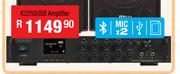 Dixon Integrated Stereo Amplifier With Bluetooth, USB & SD Slots K2250USB