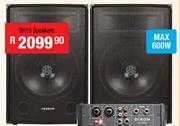 Jebson 15" DJ/PA Speakers (Pair) SH15