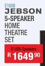 Jebson 5 Speaker Home Theatre Set E1006