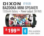 Dixon Bazooka Mini Speaker ET-S125
