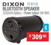 Dixon Bluetooth Speaker ET-S111C