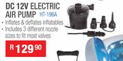 DC 12V Electric Air Pump HT-196A