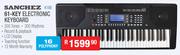 Sanchez 61 Key Electronic Keyboard K186