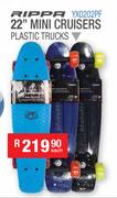 Ripper 22" Mini Cruisers (Plastic Trucks) YX0202PF-Each