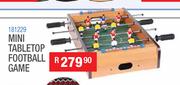 Mini Tabletop Football Game 181229