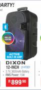 Dixon 12" Portable Party Speaker LY-HT001