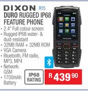 Dixon Duro Rugged IP68 Feature Phone R15