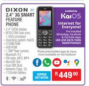 Dixon 2.4" 3G Smart Feature Phone XK1