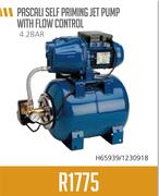 Pascali Self Priming Jet Pump With Flow Control(4.2 Bar)-H65939/1230918