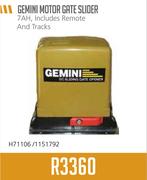 Gemini Motor Gate Slider H71106/1151792