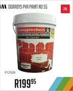 Ogradys PVA Paint No 55-20Ltr