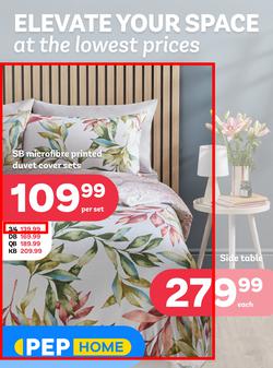 PEP Home : Elevate Your Space At The Lowest Prices (26 July - 29 August 2024), page 1