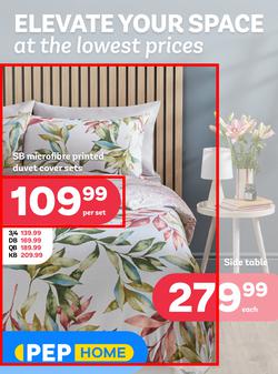 PEP Home : Elevate Your Space At The Lowest Prices (26 July - 29 August 2024), page 1