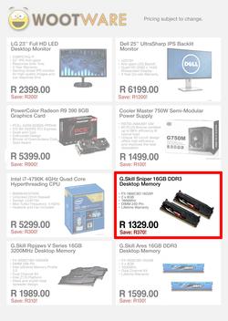 Wootware : Specials Now On!, page 1