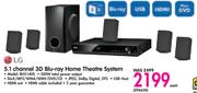 LG 5.1 Channel 3D Blu-Ray Home Theatre System BH5140S