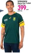 Springbok Mens Fan T-Shirt-Each