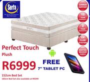 Serta Perfect Touch Plush-152cm Bed Set