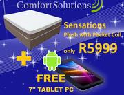 Comfort Solution Sensations Plush With Pocket Coil