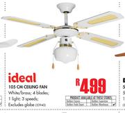 Ideal 105cm Ceiling Fan