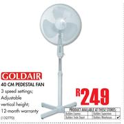 Goldair 40cm Pedestal Fan