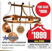 Metal Kitchen Chandelier