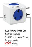 Blue Power Cube USB