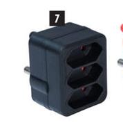 Power Worx Adaptors (3 x 5 A Euro)