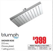 Triumph Taps Shower Rose