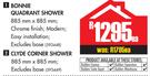 Prima Bella Bonnie Clyde Corner Shower-Each