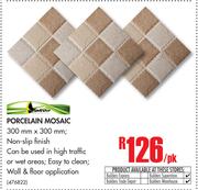 Falcon Porcelain Mosiac-Per pk