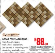 Mosaic Porcelain Combo-Per Pk