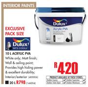 Deluxe Acrylic PVA-10Ltr