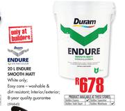Durum Endure Smooth Matt-20Ltr