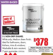 Fired Earth Non-Drip Enamel-5Ltr