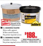 Builders Skimming Plaster-5Ltr Each