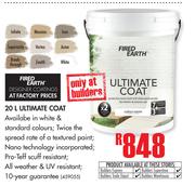 Fired Earth Ultimate Coat-20Ltr