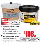 Builders Skimming Plaster-5Ltr Each