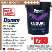 Duram Endure + Luxurious Medium Sheen-20Ltr